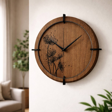 Design minimalist și frumusețea lemnului închis la culoare în casa ta.