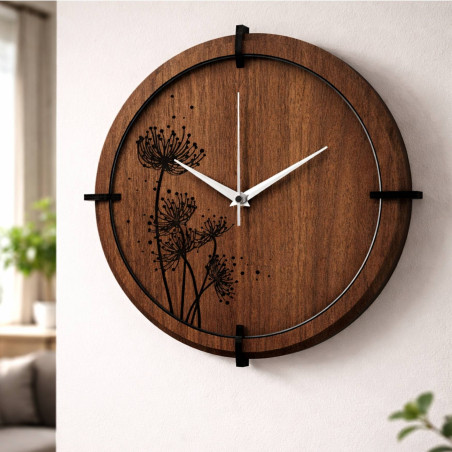 Design minimalist și frumusețea lemnului închis la culoare în casa ta.