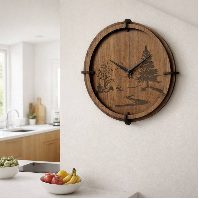 Ceasuri pentru un living modern și un dormitor elegant.