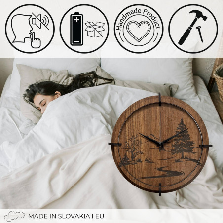 Ceas elegant pentru o casă modernă, scandinavă sau minimalistă.