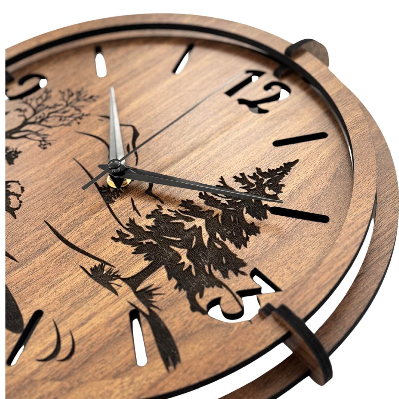 Designul natural aduce pace și o atmosferă armonioasă spațiului.