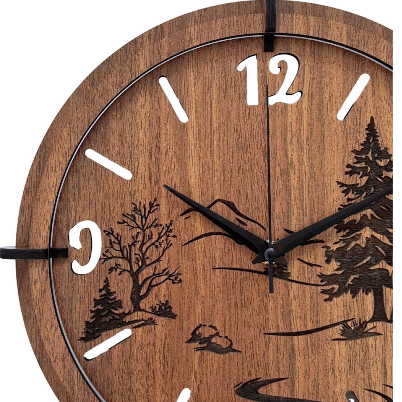 Designul natural aduce pace și o atmosferă armonioasă spațiului.