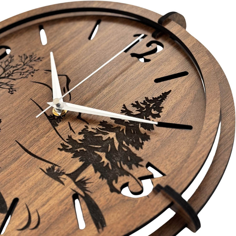 Designul natural aduce pace și o atmosferă armonioasă spațiului.