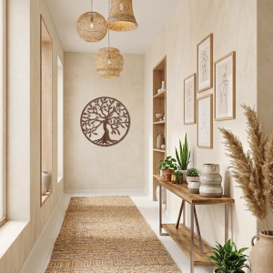 copy of Tablou din lemn copacul vieții într-un cerc | CATARA 2