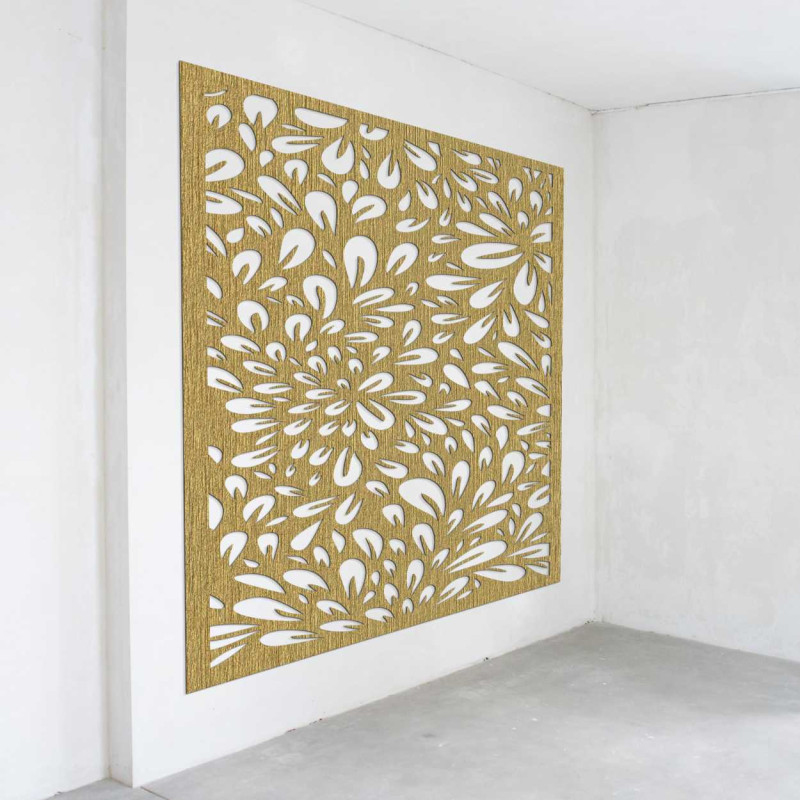 Decorațiunile murale din lemn cu un model vegetal distinctiv aduc stil și creativitate oricărui spațiu.