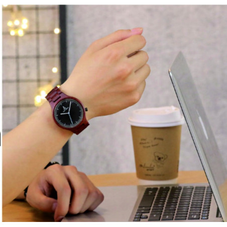 REDEAR ceas de mână din lemn. Doamnelor și domnilor.