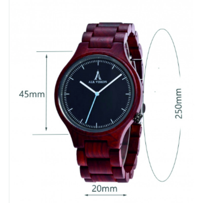 REDEAR ceas de mână din lemn. Doamnelor și domnilor.