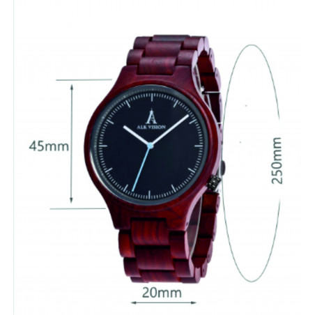 REDEAR ceas de mână din lemn. Doamnelor și domnilor.