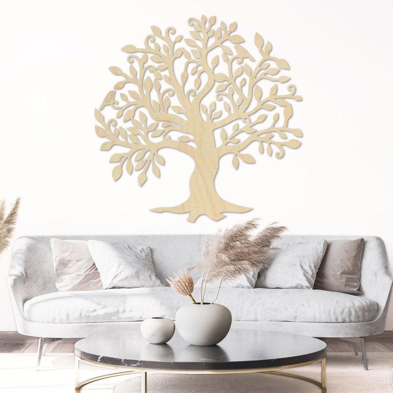 Tablou din lemn pomul vieții - Chokma