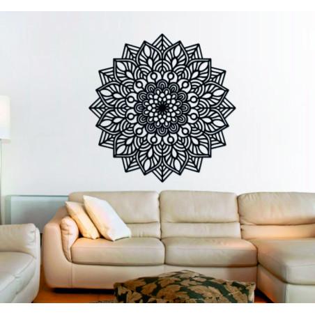 Mandala din lemn ca accesoriu elegant pentru casă