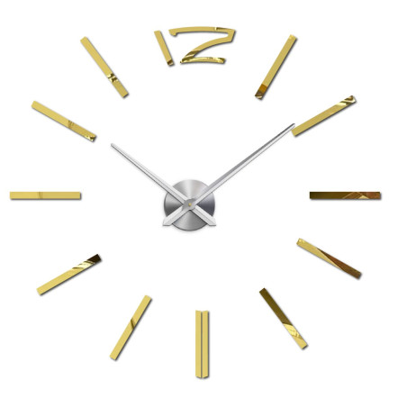 Ceas de perete cu oglindă adezivă - PROFIE