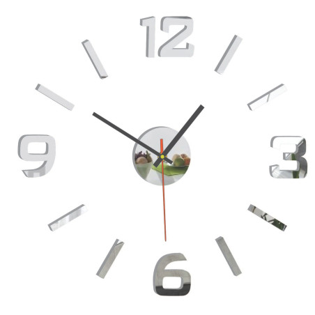 Ceas de perete 3D din acril – efect 3D, fără găurire