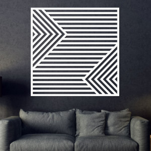 Decorațiune murală din lemn - PRISMA 2