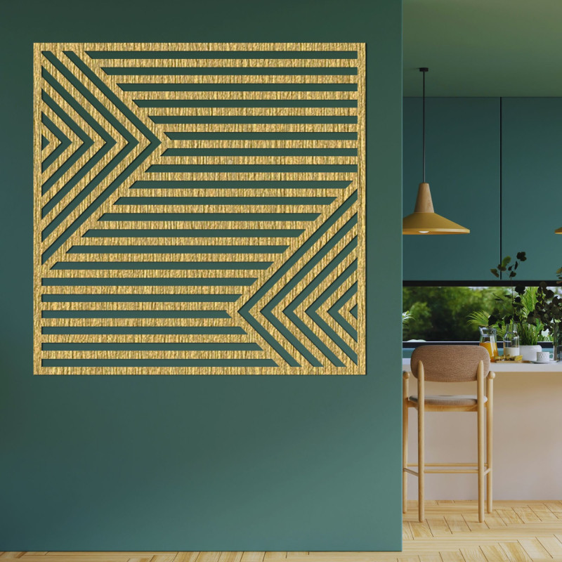 Picturile murale pătrate sunt un accesoriu universal și elegant care poate face orice interior special.