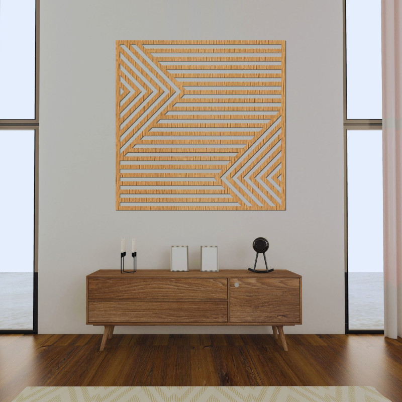 Imaginea LINEA reprezintă un simbol al purității și armoniei prin linii geometrice.