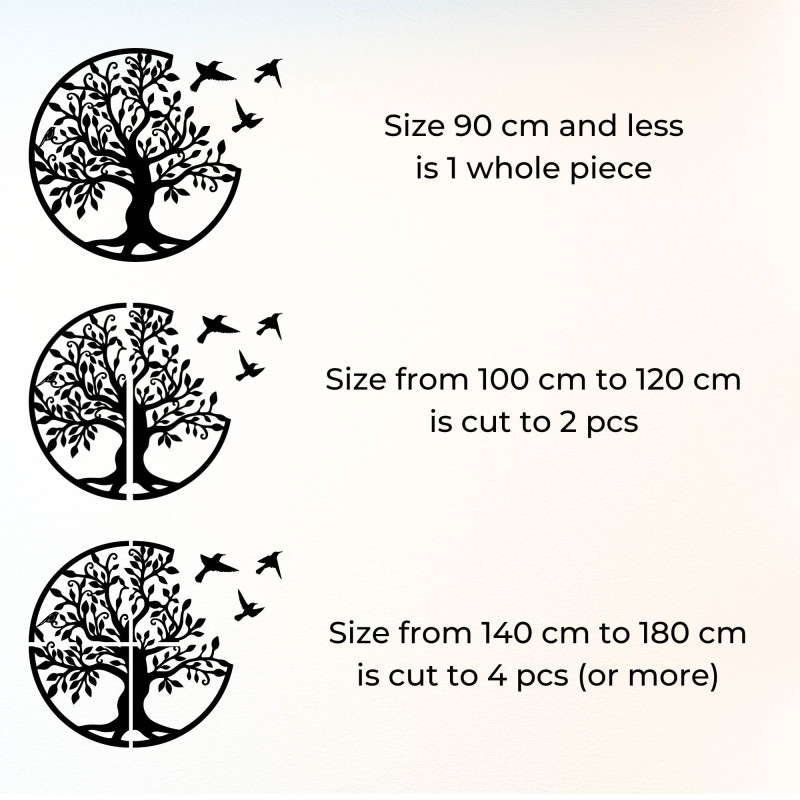 Pomul vieții cu păsări zburătoare | LORA