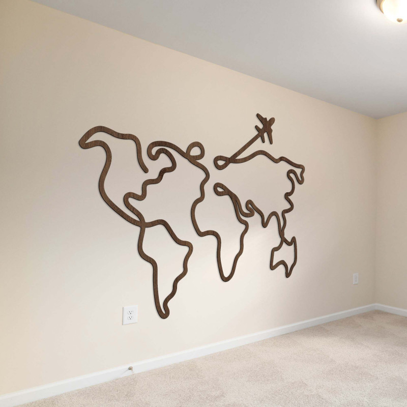 Avionul din colțul de sus este un simbol al mișcării, libertății și descoperirii. O alegere potrivită pentru sufletele care trăi