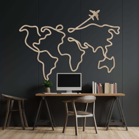 Avionul din colțul de sus este un simbol al mișcării, libertății și descoperirii. O alegere potrivită pentru sufletele care trăi