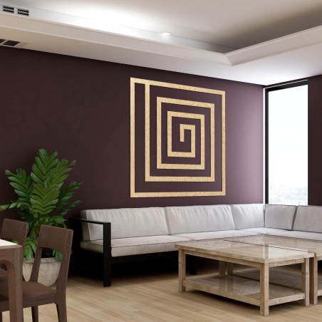 Decorul va impresiona la prima vedere prin ritmul său geometric, care conferă spațiului un aspect modern și atemporal.