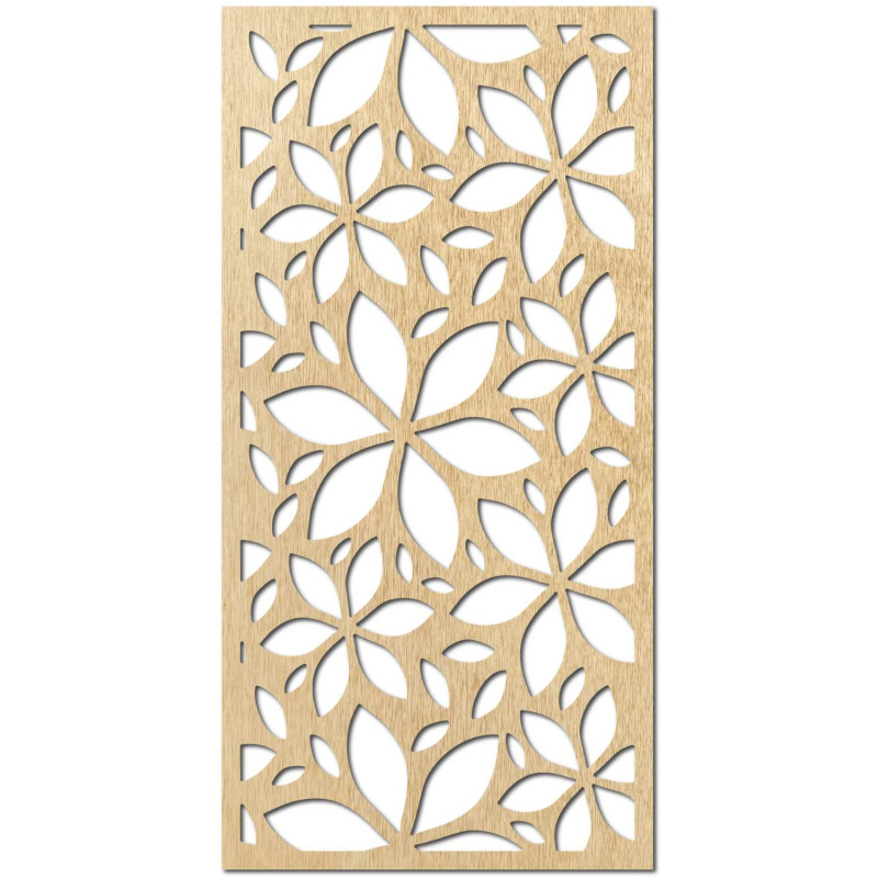 O pictură decorativă modernă cu un model geometric floral reprezintă armonie,