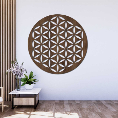 Tablou elegant din lemn, în stil modern, pentru un interior confortabil.