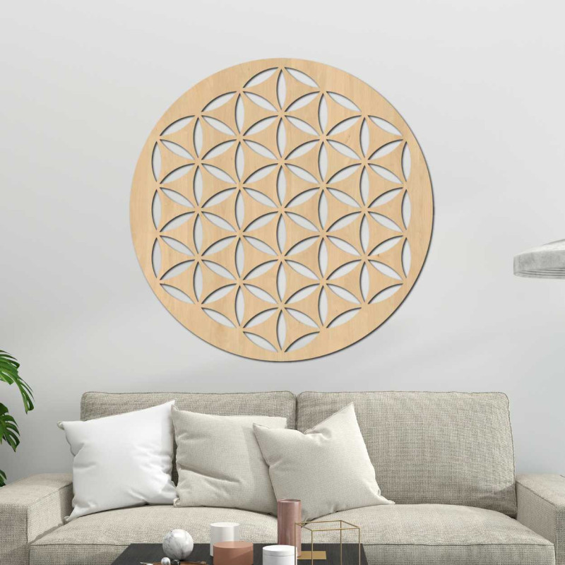 Tablou elegant din lemn, în stil modern, pentru un interior confortabil.