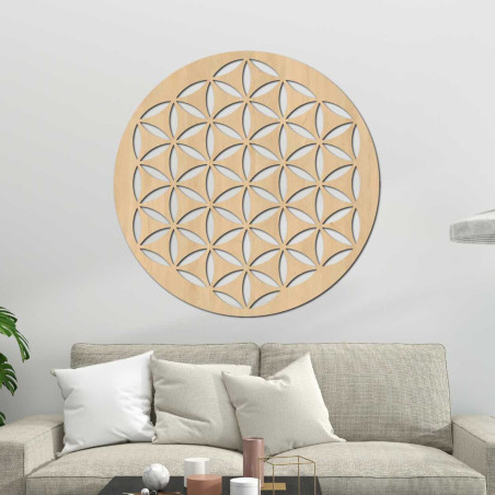 Tablou elegant din lemn, în stil modern, pentru un interior confortabil.
