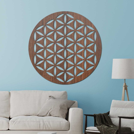Tablou elegant din lemn, în stil modern, pentru un interior confortabil.