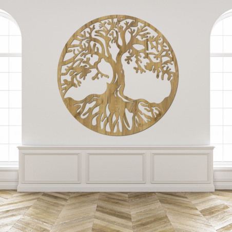 Copac decorativ din lemn al vieții pentru un stil de viață modern și elegant