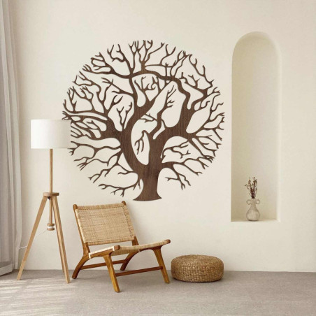 Decorațiune luxoasă din lemn, Copacul Vieții, pentru sufragerie