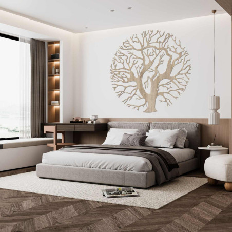 Decorațiune luxoasă din lemn, Copacul Vieții, pentru sufragerie