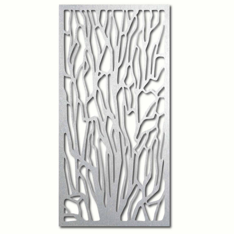 Tablou din lemn natural cu motiv forestier pentru sufragerie și birou