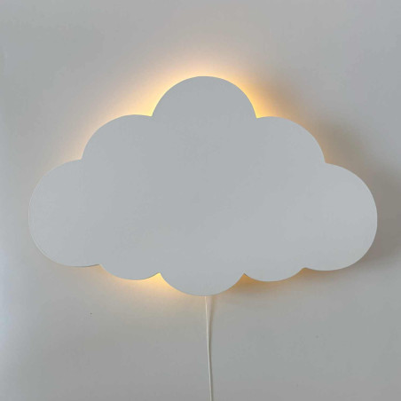 Lampa LED pentru copii în formă de nor creează o iluminare nocturnă plăcută și o atmosferă liniștitoare