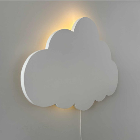 Lampa LED pentru copii în formă de nor creează o iluminare nocturnă plăcută și o atmosferă liniștitoare