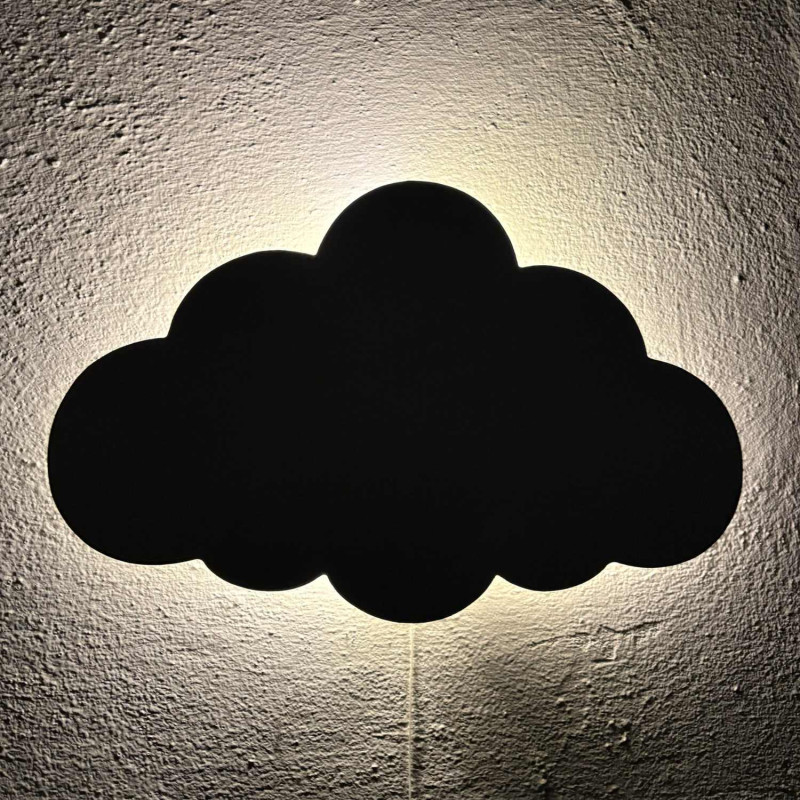 Lampa LED pentru copii în formă de nor creează o iluminare nocturnă plăcută și o atmosferă liniștitoare