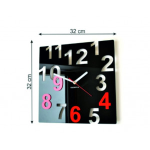 Ceas modern de perete realizat din plexiglas. Tendințe pe ceas de perete ca un cadou. Ceas X-Momo. PMMA 2