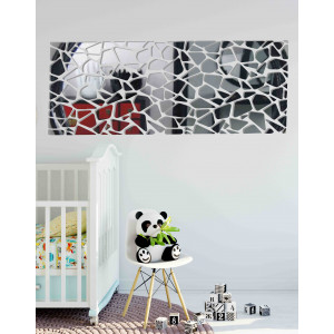 Oglinzi decorative moderne. Oglindă și autocolante de perete colorate, autocolante 3D din acril