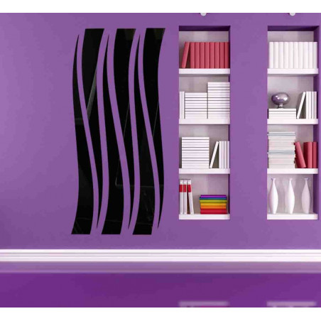 Oglinzi decorative moderne. Oglinzi și autocolante colorate pe perete, autocolante 3d din acril