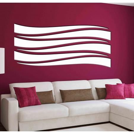 Oglinzi decorative moderne. Oglinzi și autocolante de perete colorate, autocolante 3D din acril