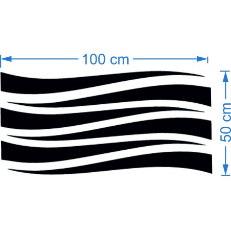Dimensiunile autocolantelor decorative, autocolant de perete oglindă, X-MOMO făcut manual