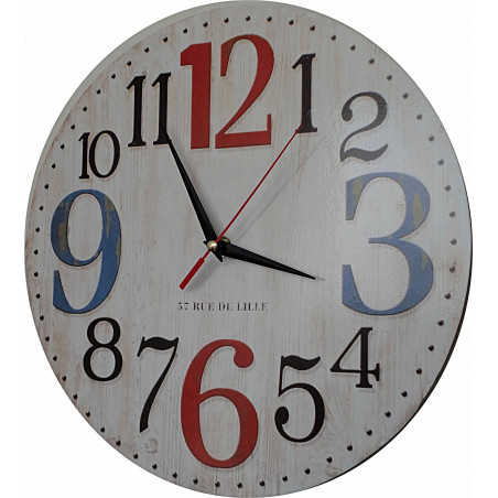 Ceas din lemn imagine ROSE . Fi 34 cm