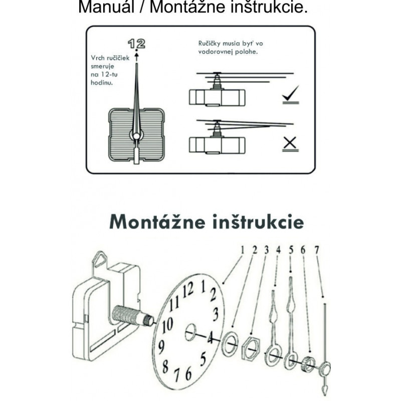 Ceas oglindă de perete modern, adeziv, negru