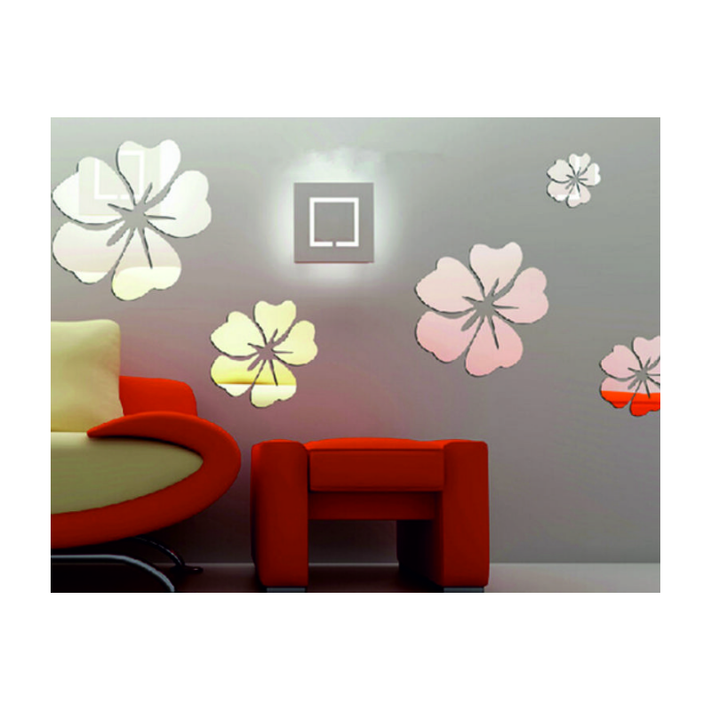 Oglinzi decorative. Sticker de perete cu oglindă, ca imagine sau decor, sticker acrilic 3d