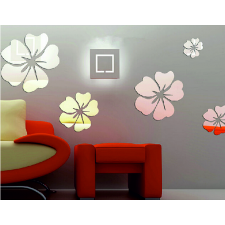 Oglinzi decorative. Sticker de perete cu oglindă, ca imagine sau decor, sticker acrilic 3d
