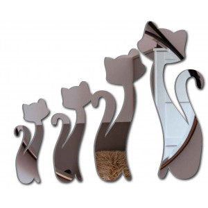 Oglinzi decorative moderne. Oglinzi și autocolante colorate pe perete, autocolante 3d din acril 2