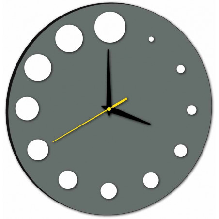 Ceas de perete modern din plastic. Producție proprie, X-momo