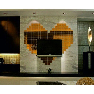 Oglinzi decorative. Autocolante oglindă pentru perete, ca imagine sau decor, autocolant acrilic 3D 2