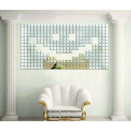 Oglinzi decorative. Autocolante oglindă pentru perete, ca imagine sau decor, autocolant acrilic 3D