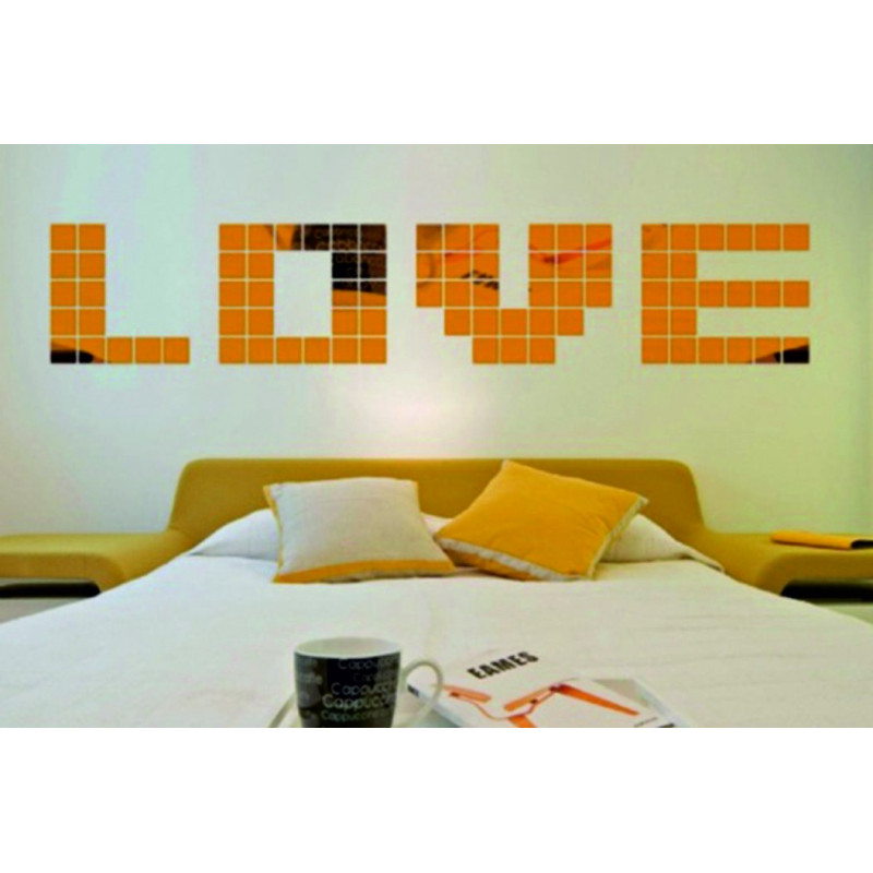 Oglinzi decorative. Autocolante oglindă pentru perete, ca imagine sau decor, autocolant acrilic 3D