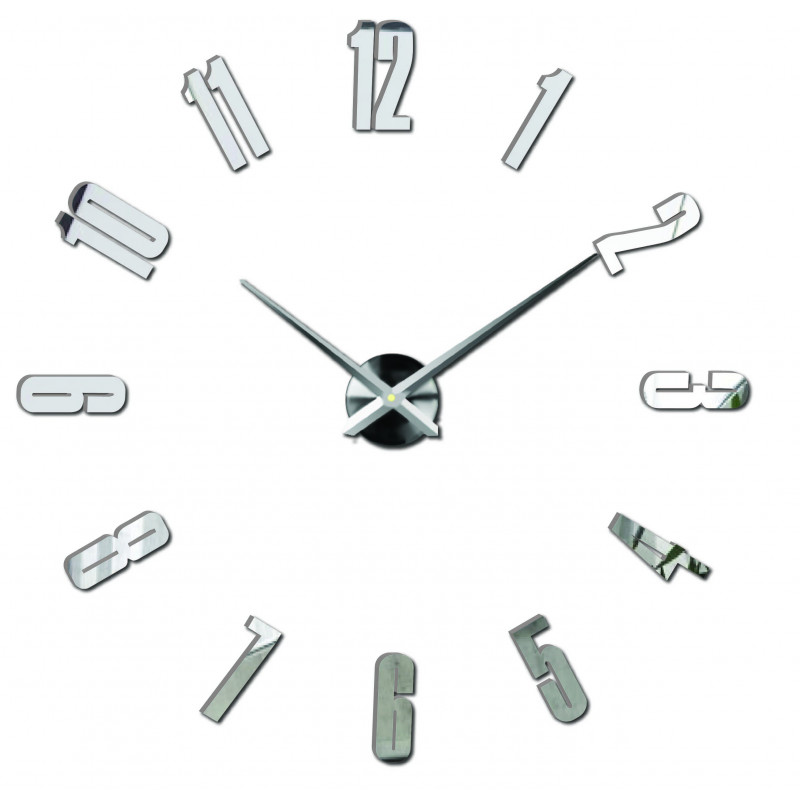 Ceas de perete adeziv, ceas de lux pe stent, ceas din plastic